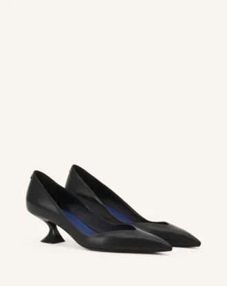 Midnight Step Pump i läder Midnight Step Pump i läder
