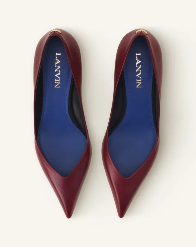 Midnight Step Pump i läder Midnight Step Pump i läder