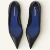 Midnight Step Pump i läder Midnight Step Pump i läder