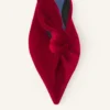 Midnight Step Velvet Bow Mule Midnight Step Velvet Bow Mule