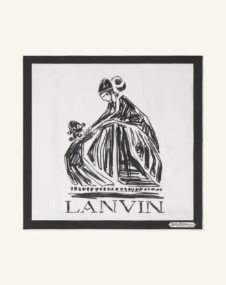Mother & Child-silkescarf med tryck