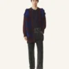 Oversized kofta i jacquard Oversized kofta i jacquard