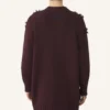 Oversized kofta i jacquard Oversized kofta i jacquard