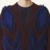 Oversized kofta i jacquard Oversized kofta i jacquard