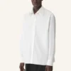Oversized skjorta i bomullspoplin Oversized skjorta i bomullspoplin
