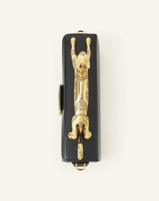 Pencil Cat Bag in Box Calf