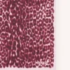 Silkescarf med leopardmönster Silkescarf med leopardmönster