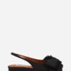 Slingback Ballerina Flat i satin Slingback Ballerina Flat i satin