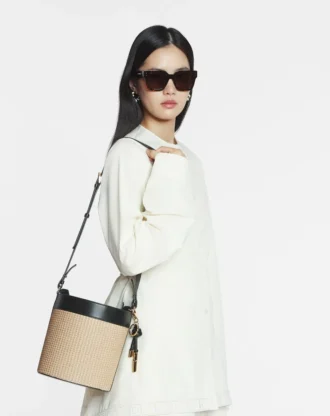 Séquence Raffia Bucket Bag