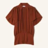 Top i sidengeorgette Top i sidengeorgette