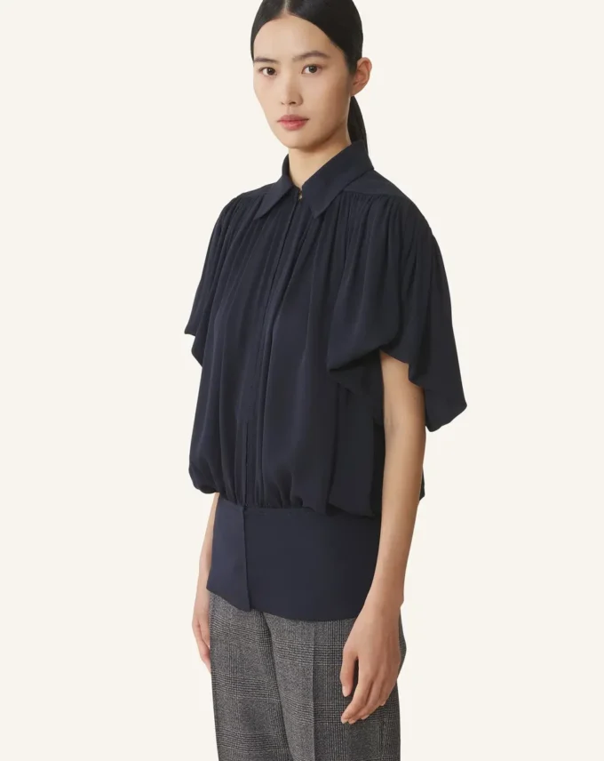 Top i sidengeorgette Top i sidengeorgette