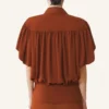 Top i sidengeorgette Top i sidengeorgette