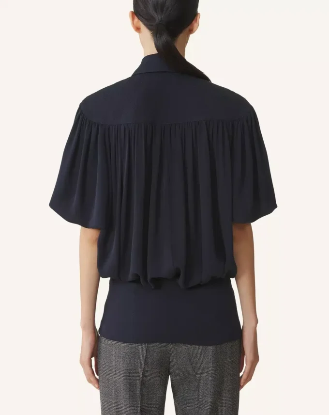 Top i sidengeorgette Top i sidengeorgette