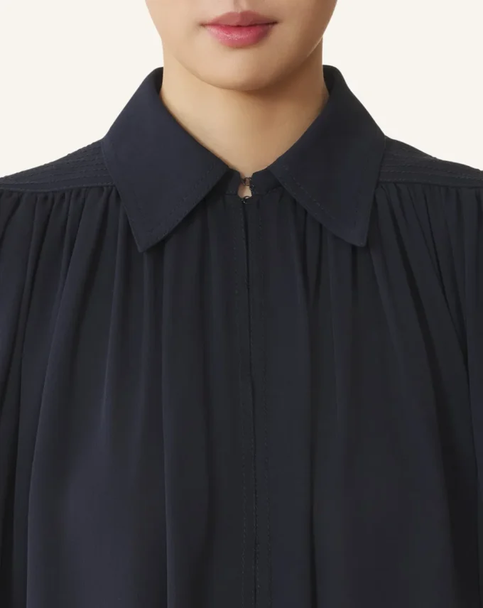 Top i sidengeorgette Top i sidengeorgette