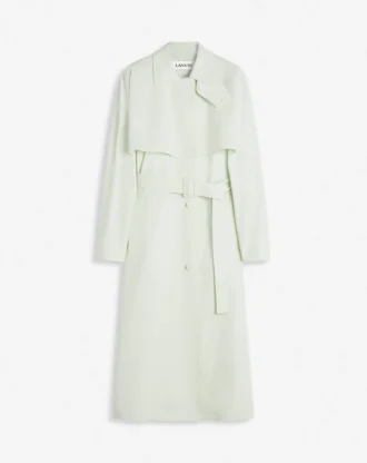 Trenchcoat i bomull