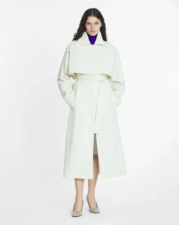 Trenchcoat i bomull Trenchcoat i bomull