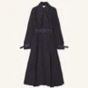 Trenchcoat i charmeuse Trenchcoat i charmeuse