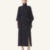 Trenchcoat i charmeuse Trenchcoat i charmeuse