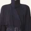 Trenchcoat i charmeuse Trenchcoat i charmeuse