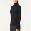 Turtleneck-tröja i merinoull och silke Turtleneck-tröja i merinoull och silke
