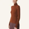 Turtleneck-tröja i merinoull och silke Turtleneck-tröja i merinoull och silke