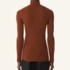 Turtleneck-tröja i merinoull och silke Turtleneck-tröja i merinoull och silke