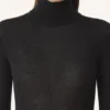 Turtleneck-tröja i merinoull och silke Turtleneck-tröja i merinoull och silke