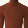 Turtleneck-tröja i merinoull och silke Turtleneck-tröja i merinoull och silke