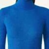 Turtleneck-tröja i merinoull och silke Turtleneck-tröja i merinoull och silke